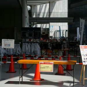 ミニカーづくり体験の様子